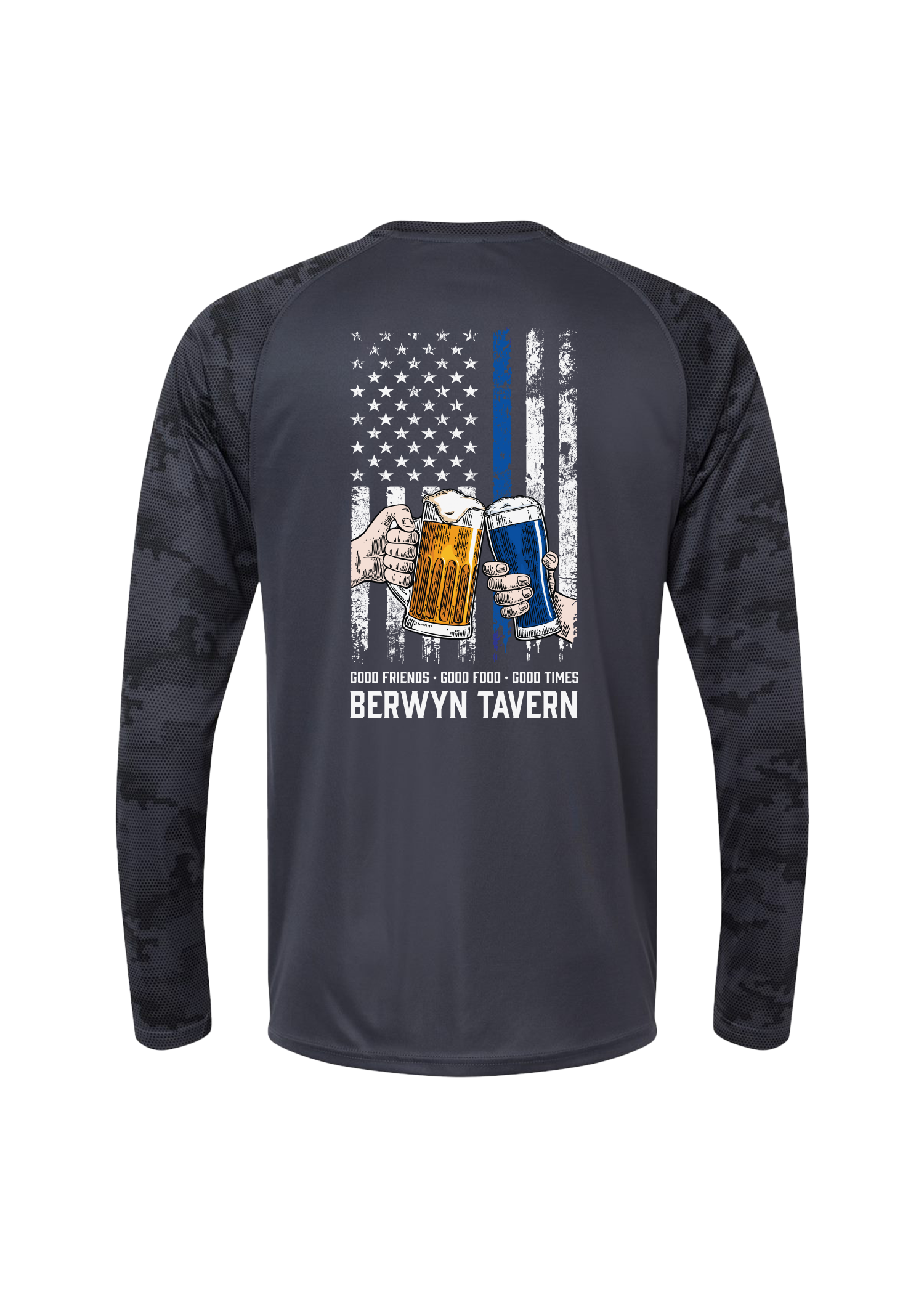 Adult | Camo Performance T-Shirt, Long-Sleeve