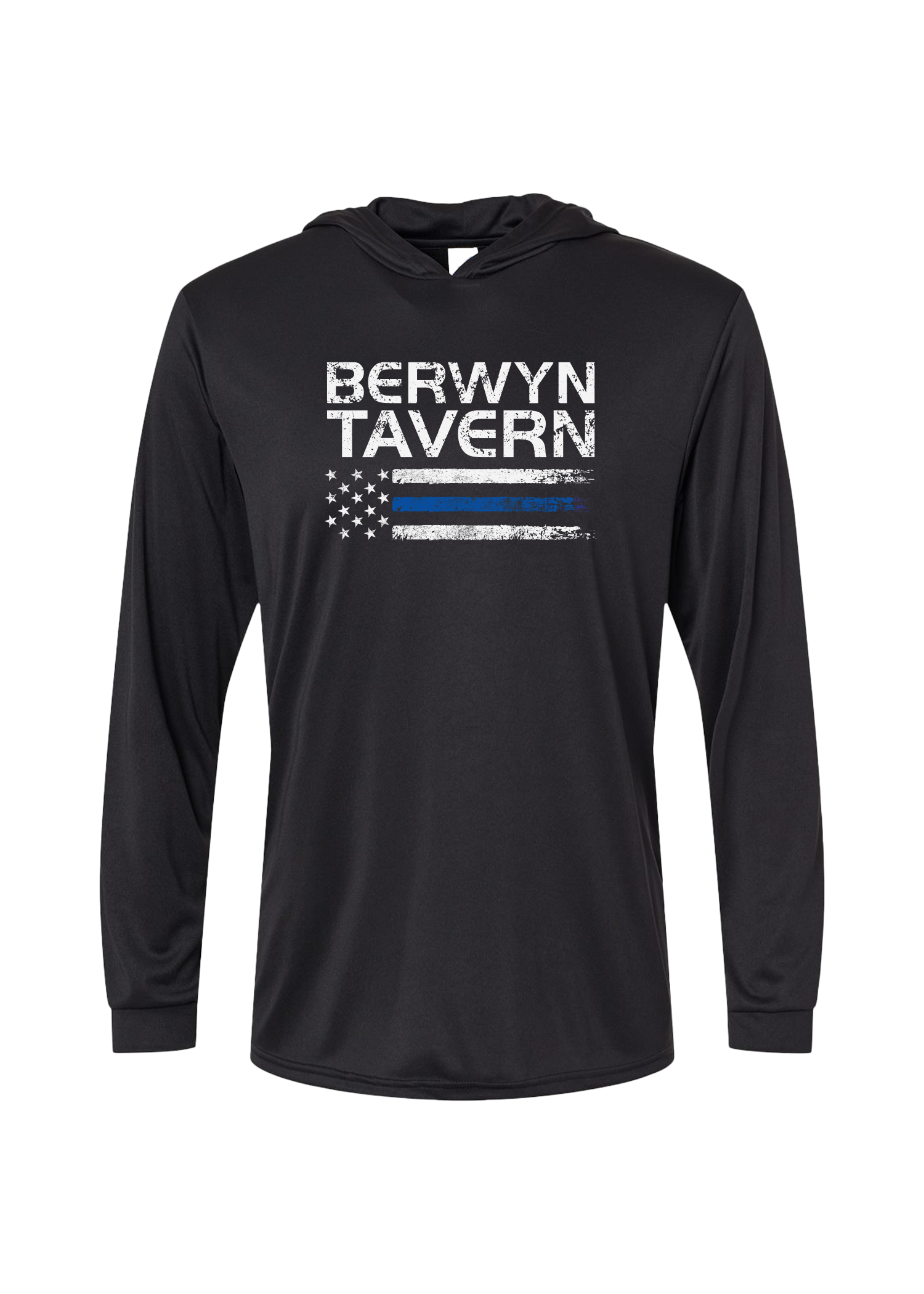 Adult | Hooded Performance T-Shirt, Long-Sleeve