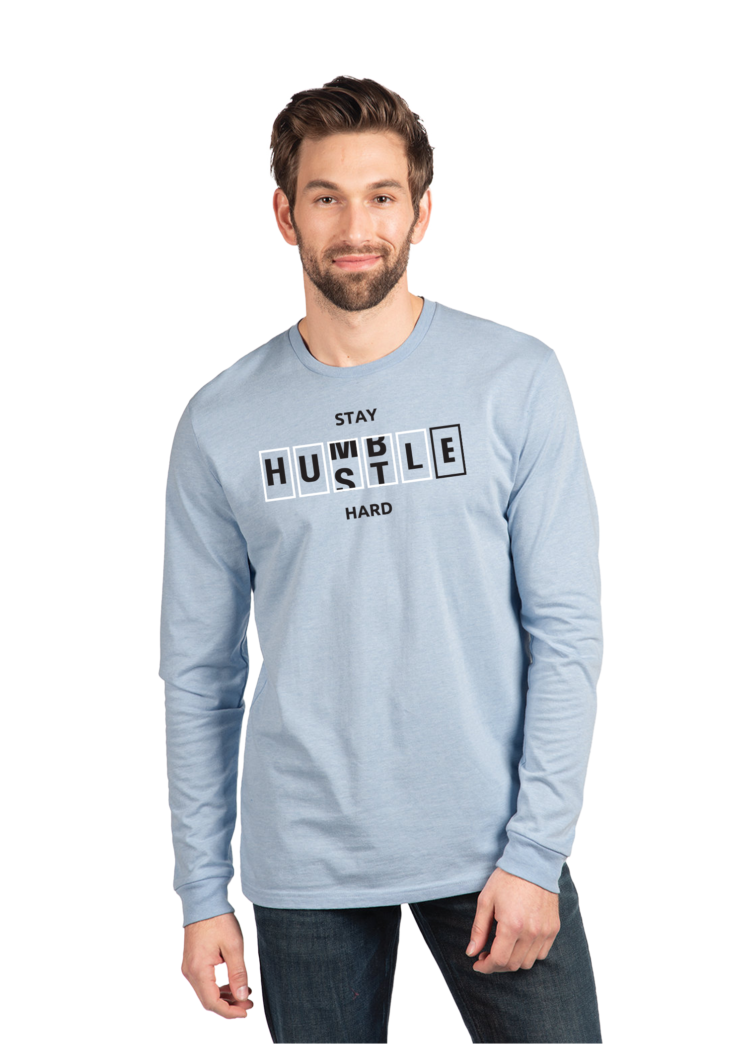 Hustle Hard | Long-Sleeve T-Shirt