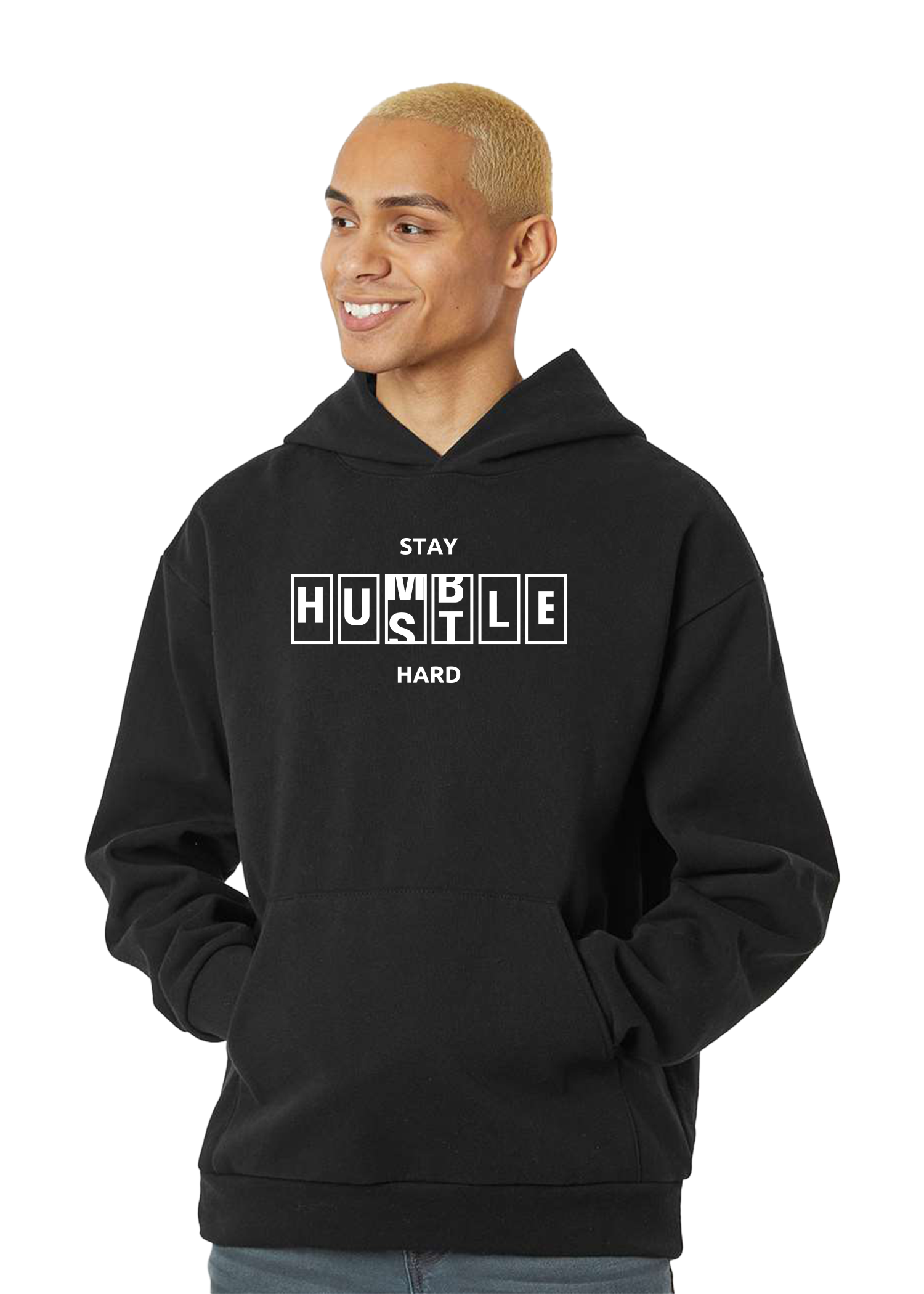 Hustle Hard | Heavyweight Hooded Sweatshirt