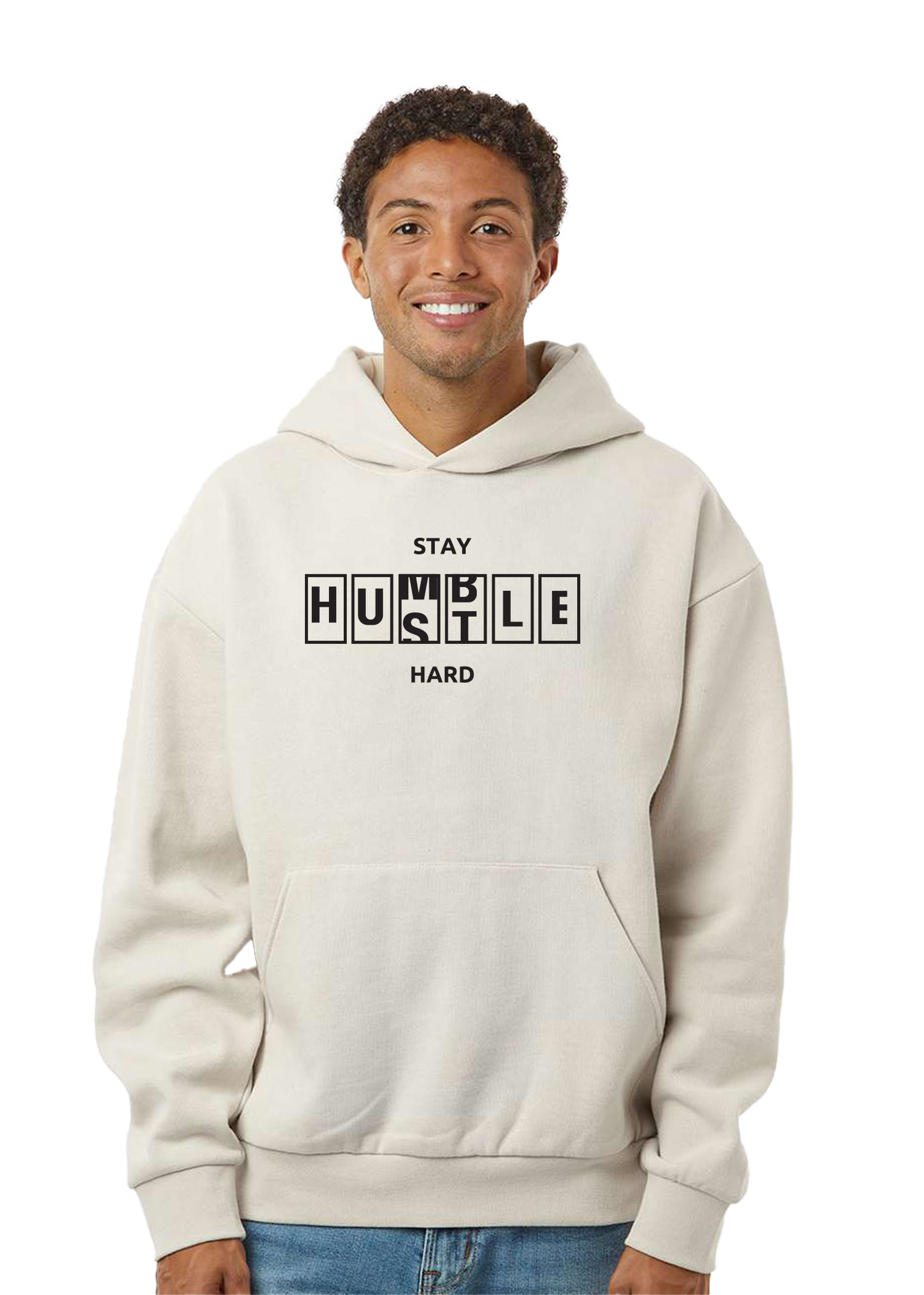 Hustle Hard | Heavyweight Hooded Sweatshirt