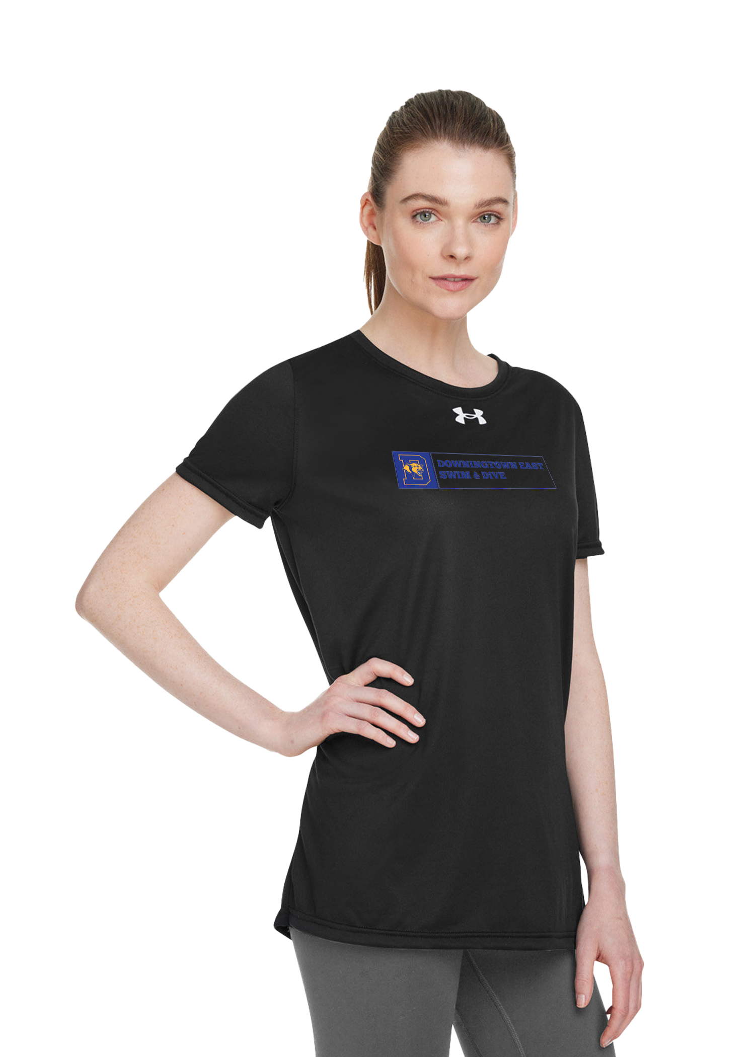 Women's | Under Armour Team Tech T-Shirt, Short-Sleeve-B