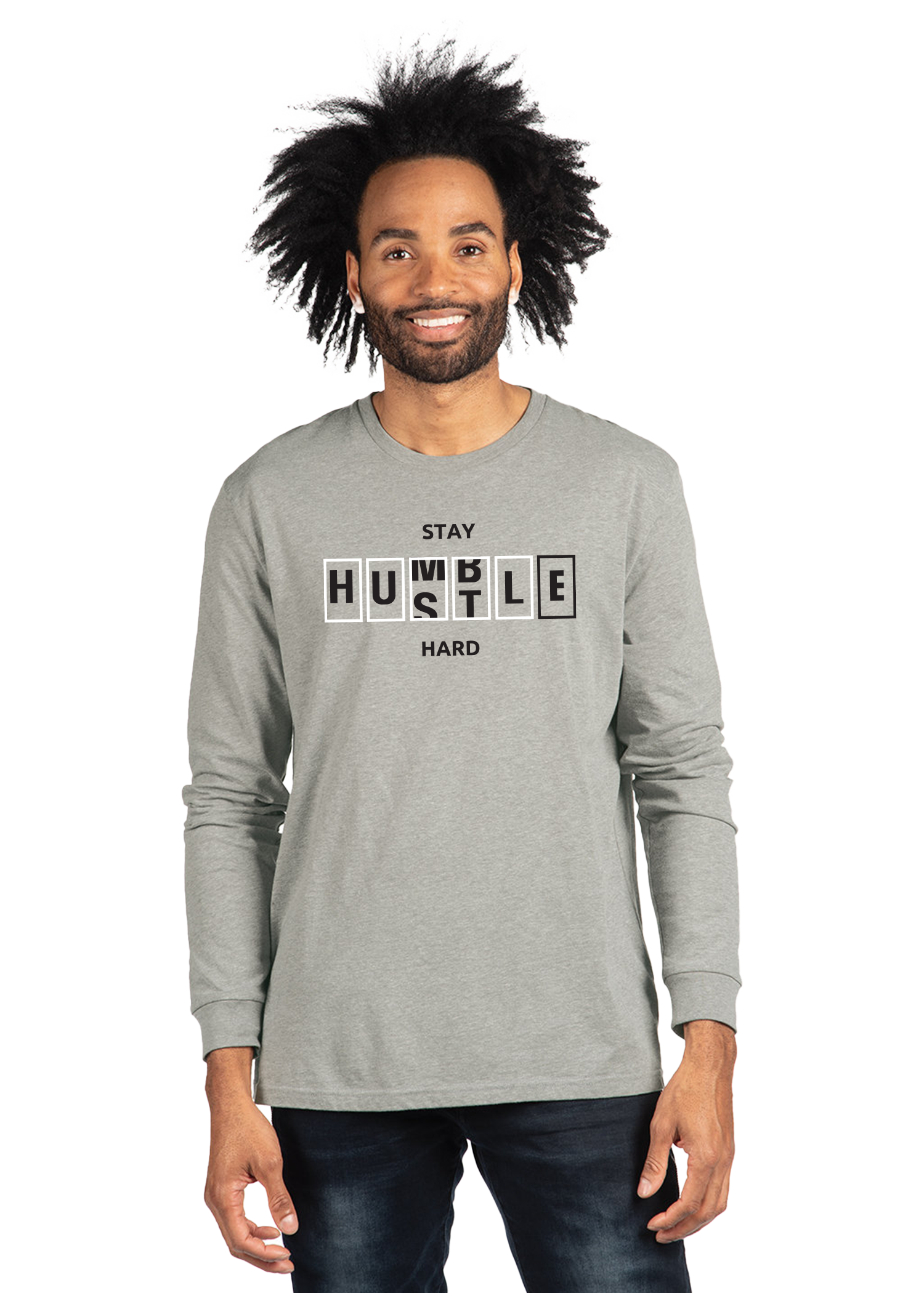 Hustle Hard | Long-Sleeve T-Shirt
