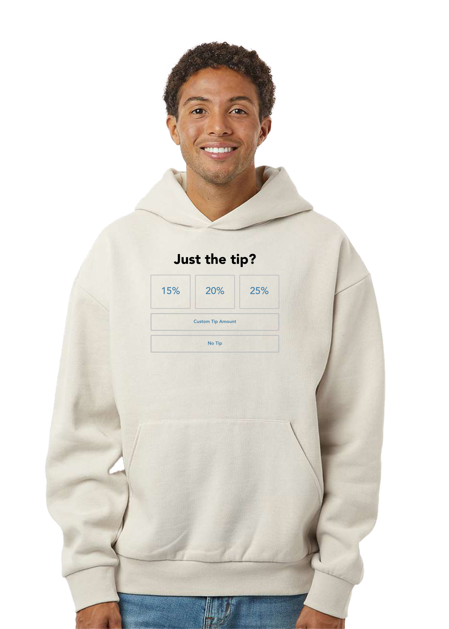 Just The Tip | Heavyweight Hooded Sweatshirt