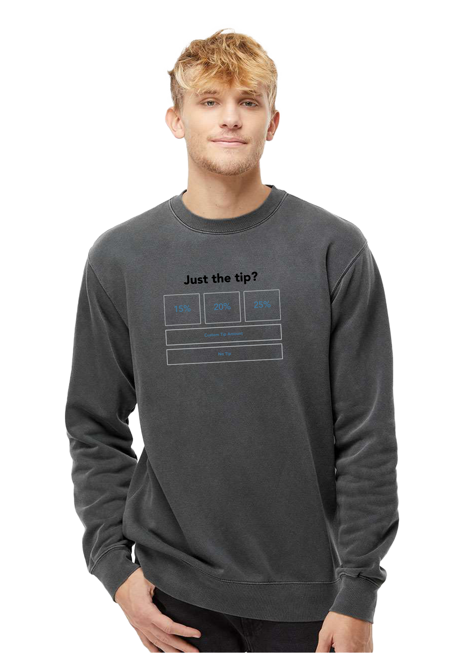 Just The Tip | Pigment Crewneck Sweatshirt