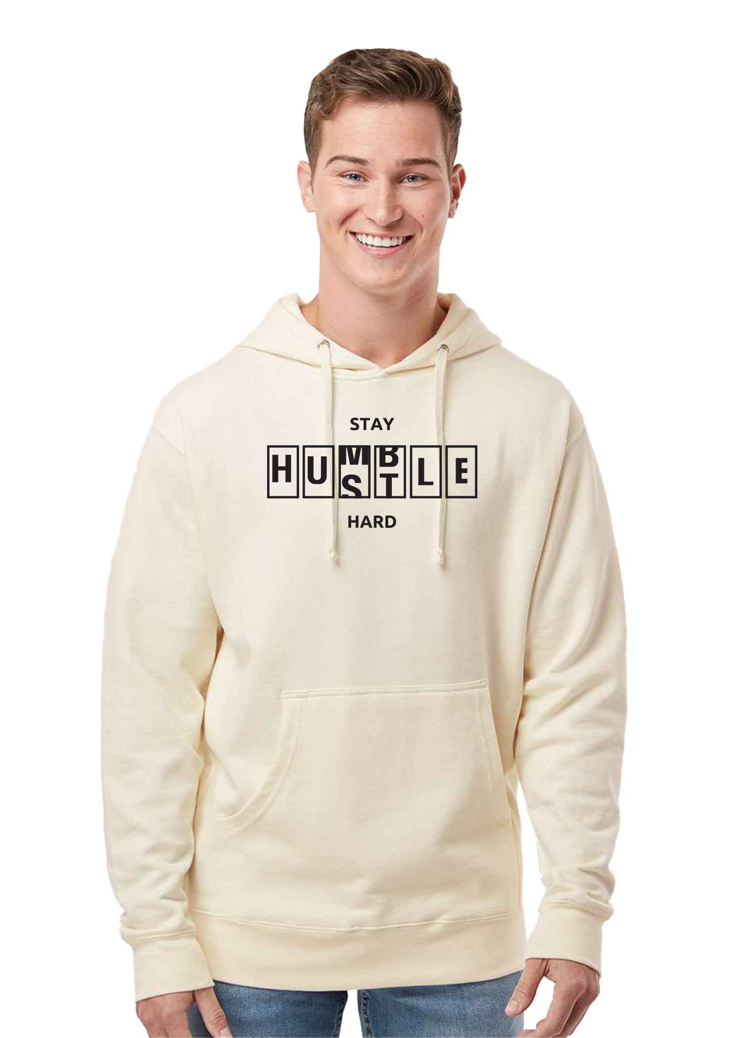 Hustle Hard | Hooded Sweatshirt